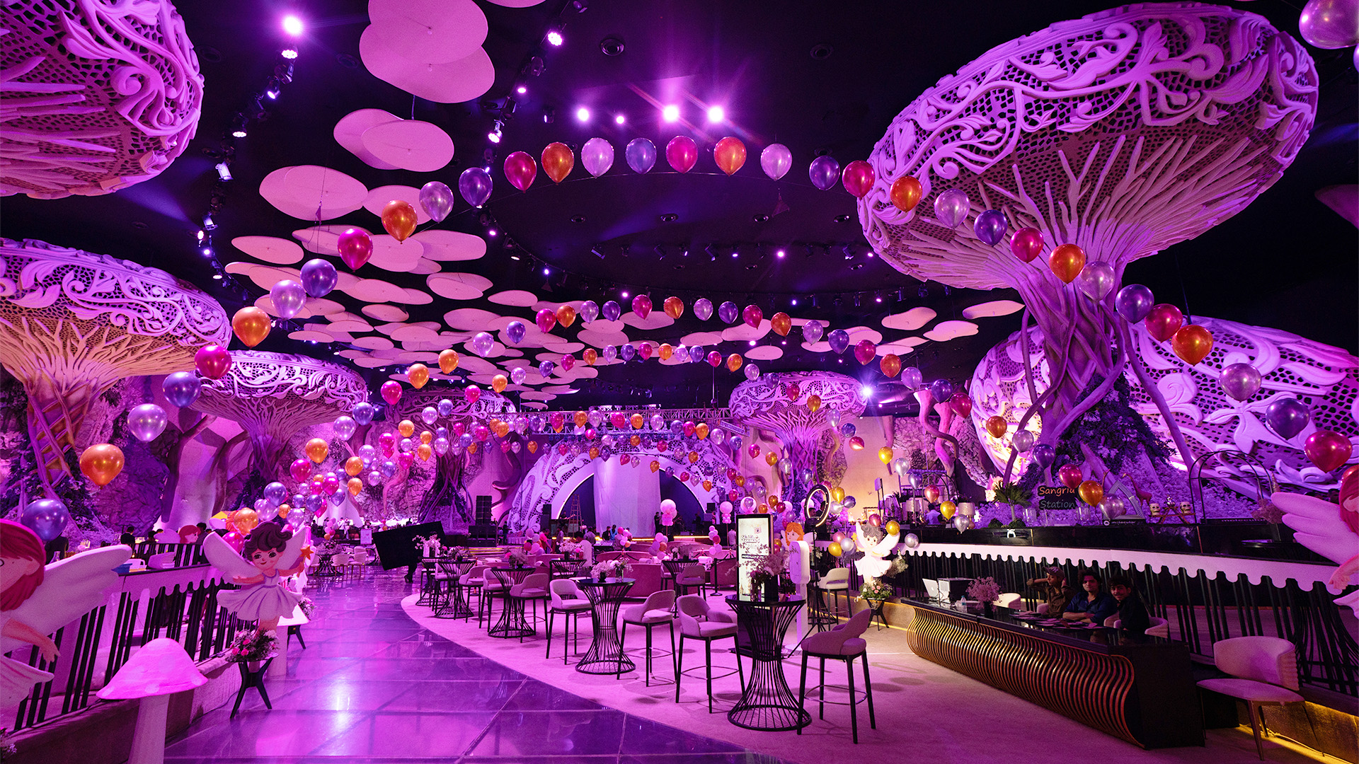 The Zora venue interior